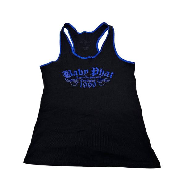 Baby Phat Vintage Retro 100% Cotton Tank Size Large - Picture 3 of 6